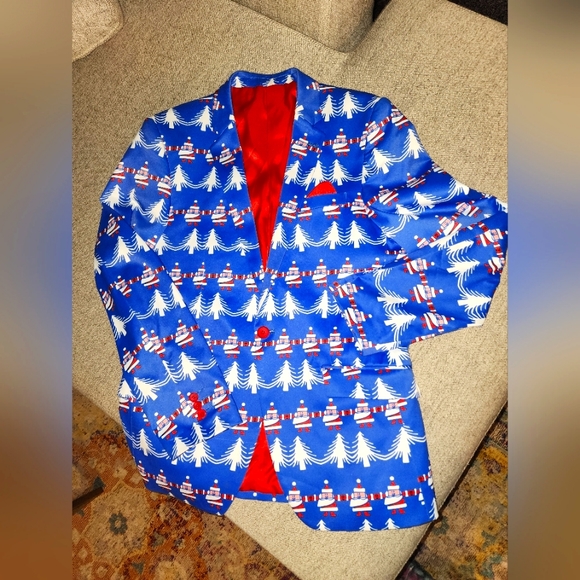 Other - Mens Holiday Tree Blazer